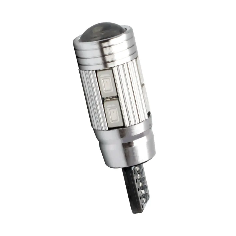 T10 Led FEELDO Bombilla LED De Sílice Para Coche, Luz De Cuña, T10, 194, 168 Bombillas T10 Led