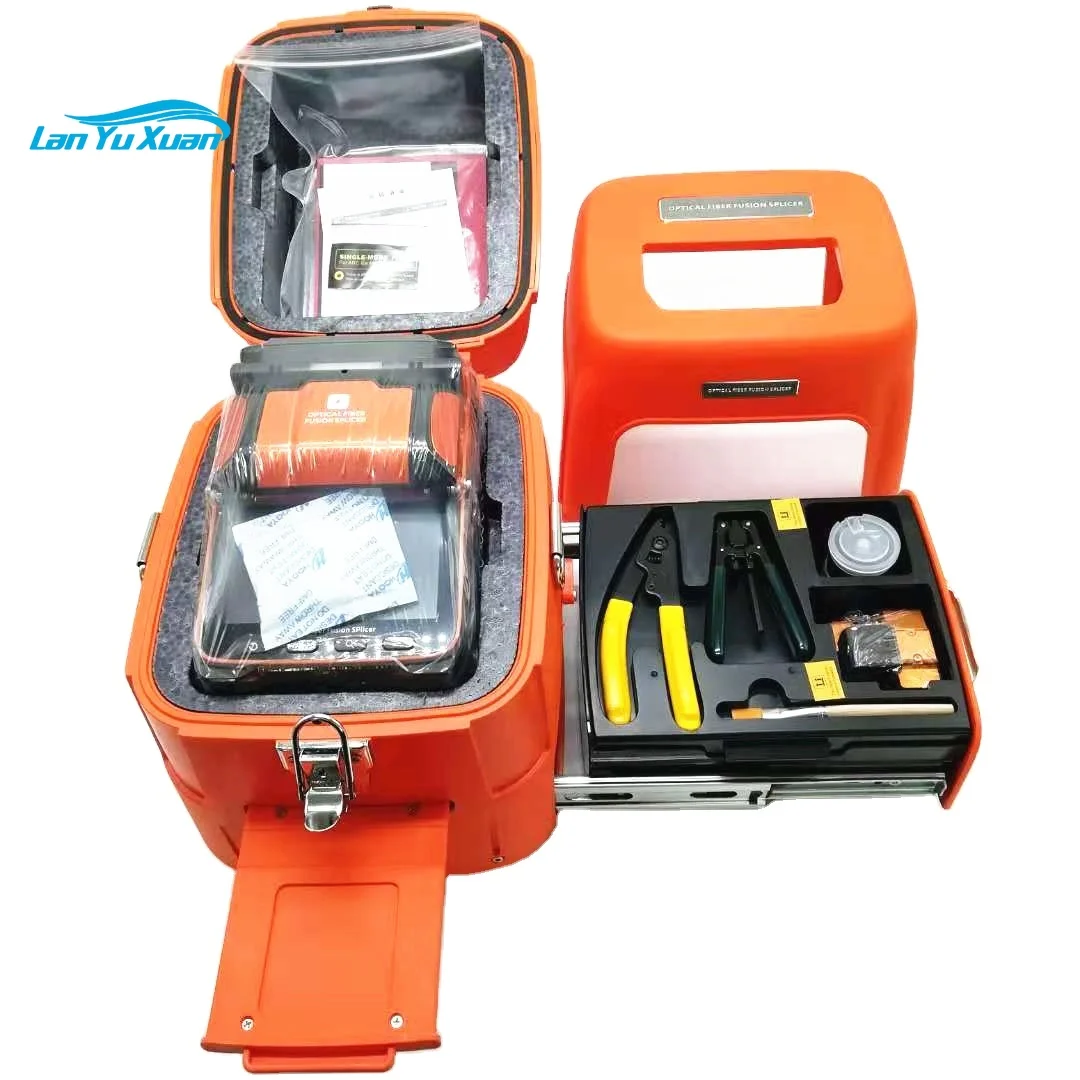 Segnale Originale Fire Ai-9 Fusion Splicer Six Motors Core Alignment Multi-Language Fibra Ottica Fusion Splicer