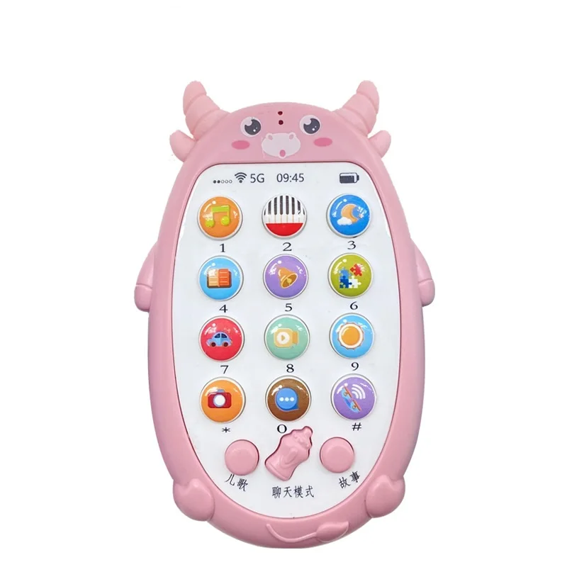 Téléphone électronique bilingue TeWindsor pour bébé, jouet vocal musical,  machine d'apprentissage précoce, cadeau pour enfants - AliExpress