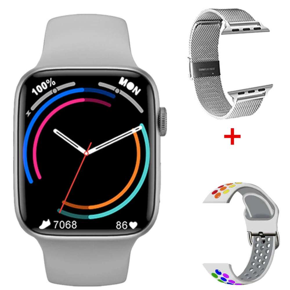 2022 DT NO.1 Sport Smart Watch Series 7 1.9" HD Screen NFC GPS Tracker Bluetooth Call Men Women 45mm Smartwatch for Apple Xiaomi 