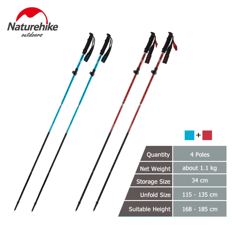 Naturehike Trekking Poles Nordic Walking Poles Campers Haven