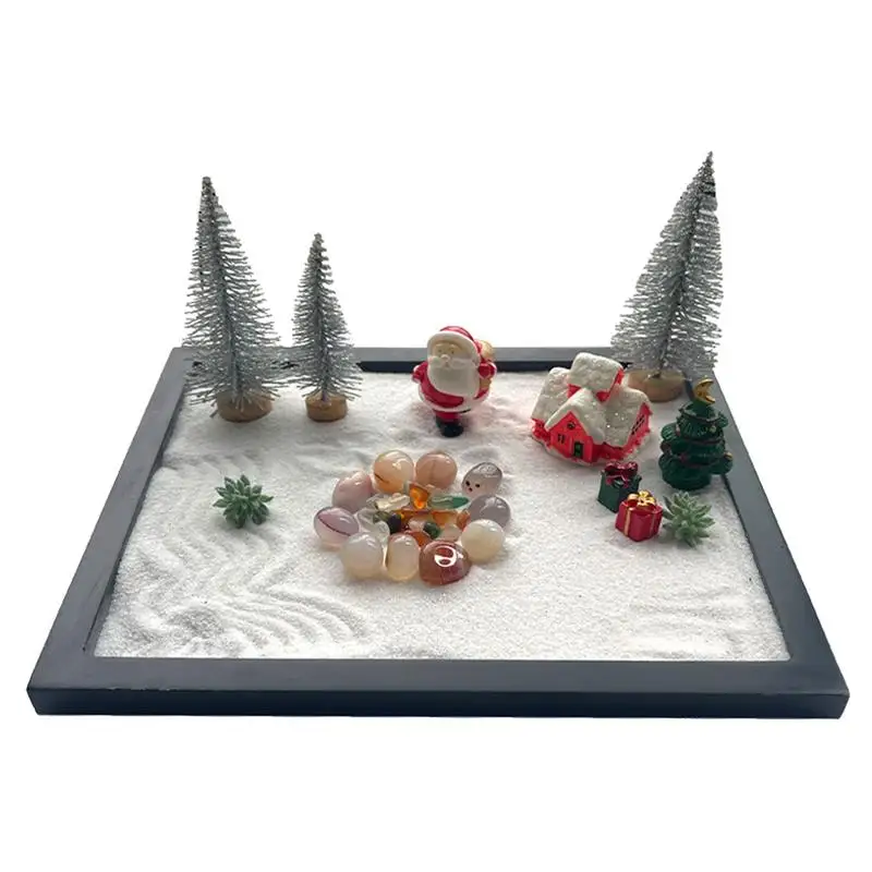 

Christmas Mini Landscapes Miniature Christmas Landscape Decoration Miniture Decoration Dinning Table Decor For Home Hotel