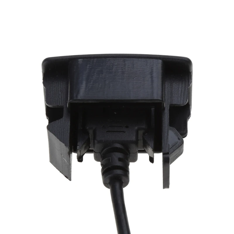 USB Male to USB Female AUX Dashboard Mount Car Mount Extension Cable for Car Truck Boats Motorbike Panel