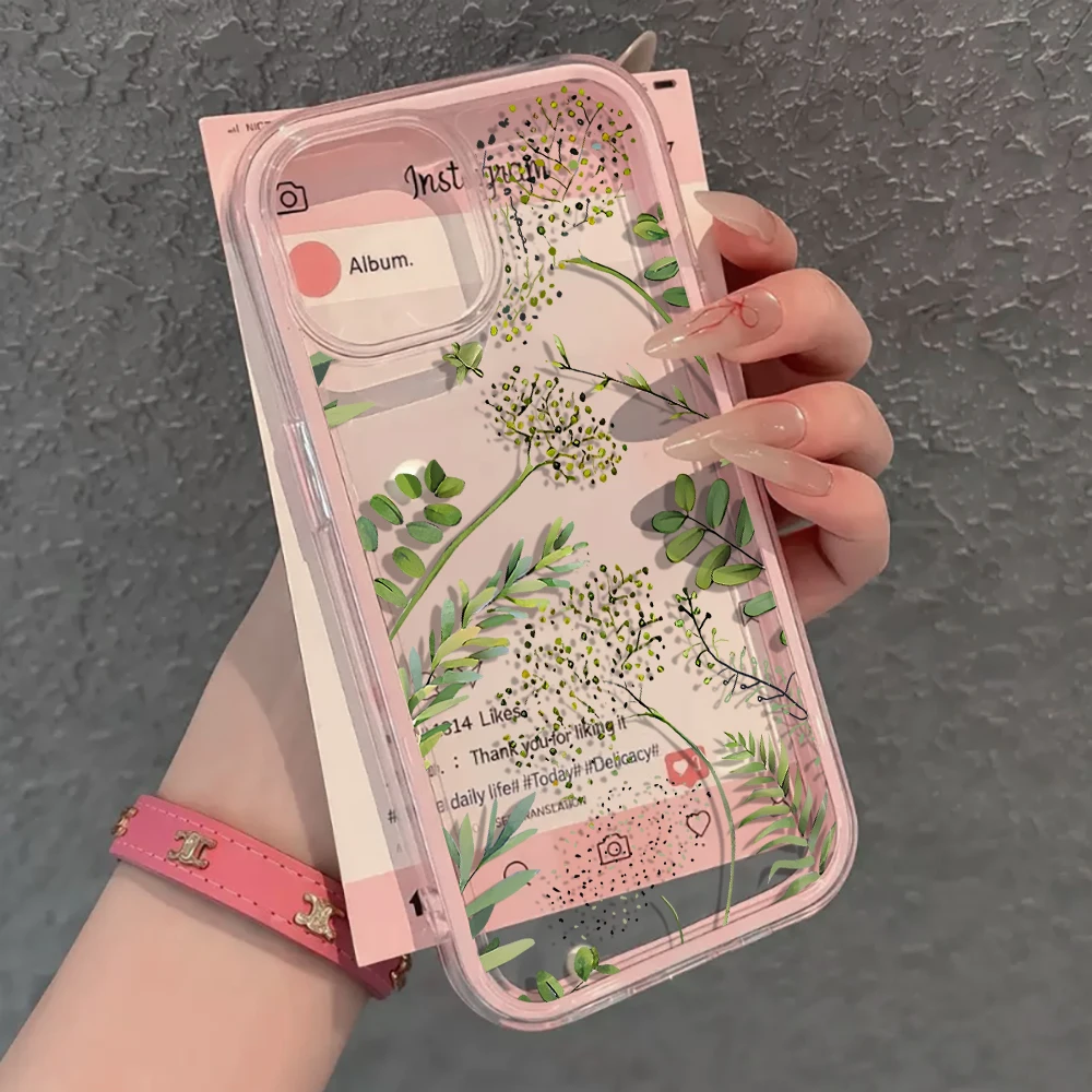 Elegant Fern Fronds Phone Case - Nature-Inspired Design