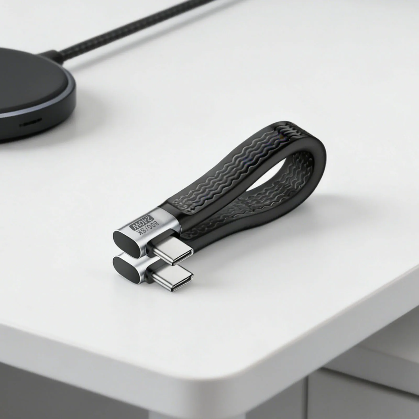 Ultra-Durable 240W High-Speed USB4 Charging Cable with 8K Video Support