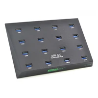 Sipolar A-163 Super Speed 16 Ports Multiple USB3.0 Duplicator Hubs for HW 3G Modems SD TF Card U Flash Disk Copy 1