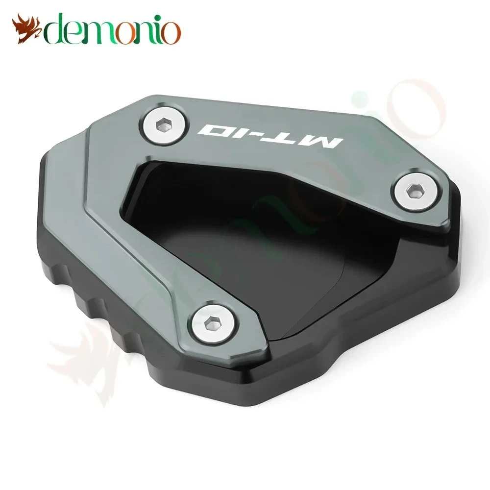 Motorcycle Foot Support Plate Side Stand Extension Pad Accessories