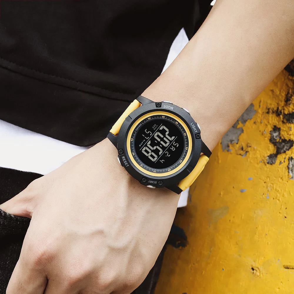 Smael Youth Digital Sport Watches For Men Waterproof Stopwatch Led Electronic Back Light Alarm Wristwatch Male Gifts, Alina Gadgets