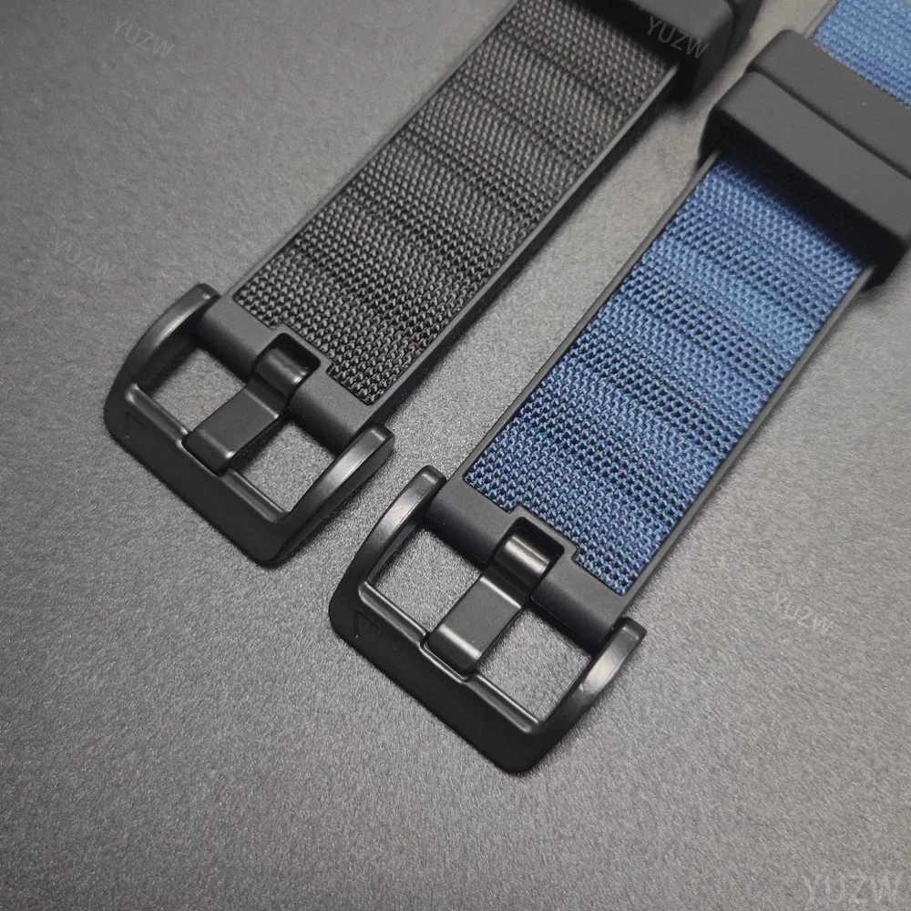 Versatile Quick Release Nylon+Silicone Strap, 22mm/26mm