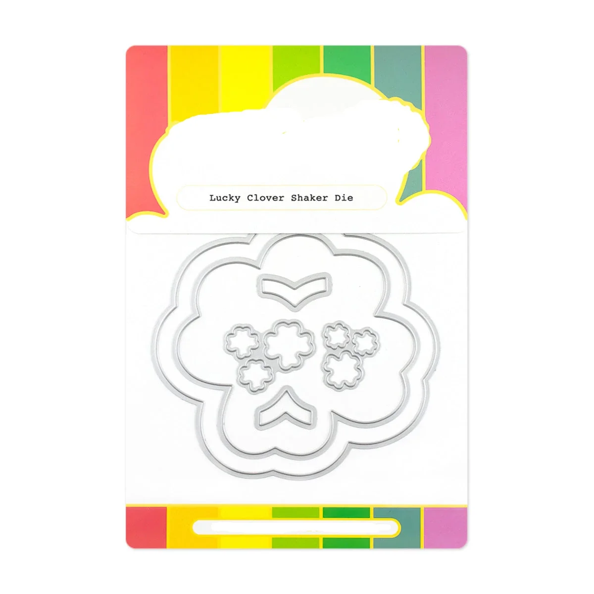 2024 New Lucky 4-Leaf Clover Shaker Fustelle E Scrapbooking Per Biglietti Di Auguri Artigianali Fai Da Te Che Non Fanno Timbri Trasparenti