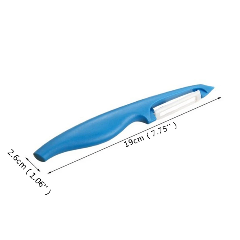 Description Picture 6 of item1Pc Fruit & Vegetable Peeler Ceramic Melon Peeler Multi-Functional One Piece Plane Fruit & Vegetable Peeler Kitchen Tools
