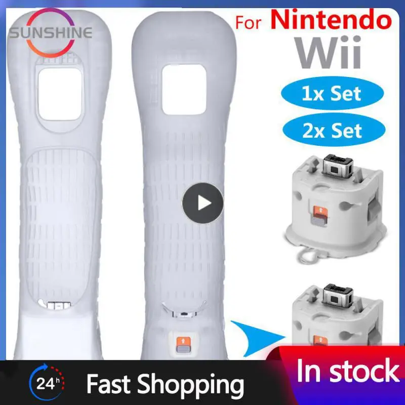 Telecomando Integrato Motion Plus Per Controller Wii Telecomando Wii Nunchuck Controller Wireless Gamepad Controle