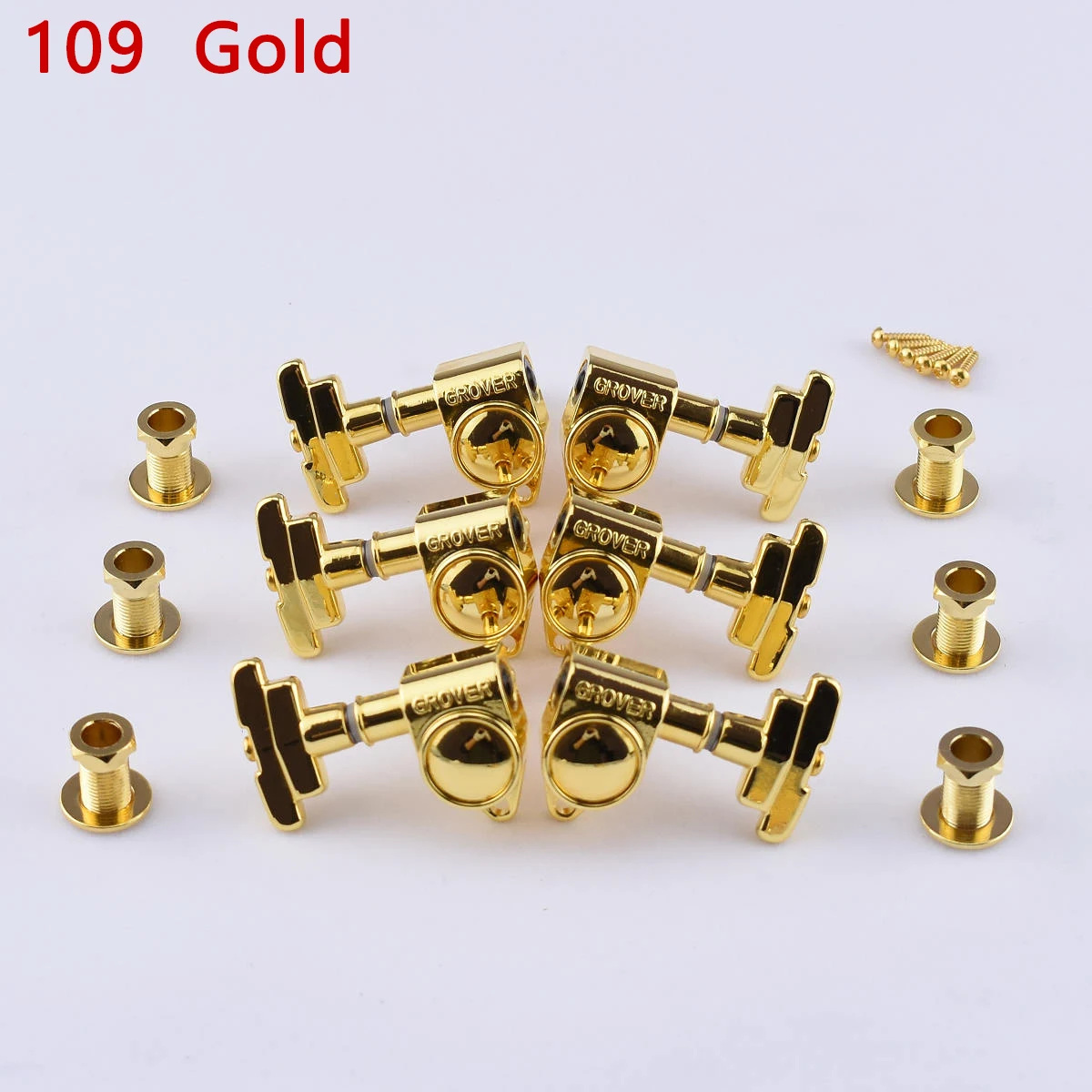 GROVER 102-N LPタイプペグセット グローバー3x3ニッケル！ GROVER