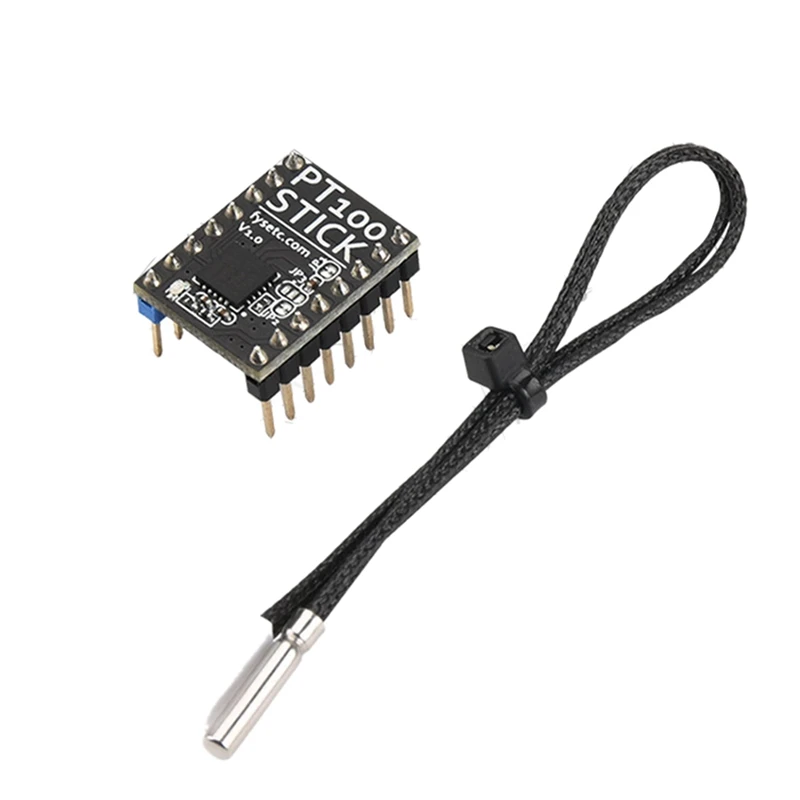 

3Pin Temperature Header PT100 Stick Temperature Sensor For 3D Printer VORON 2.2 Spider Motherboard