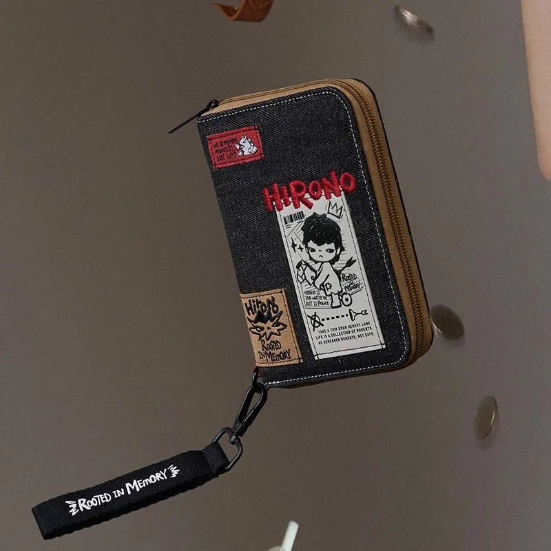 Official Genuine POP MART Hirono Ono Echo Series Passport Bag