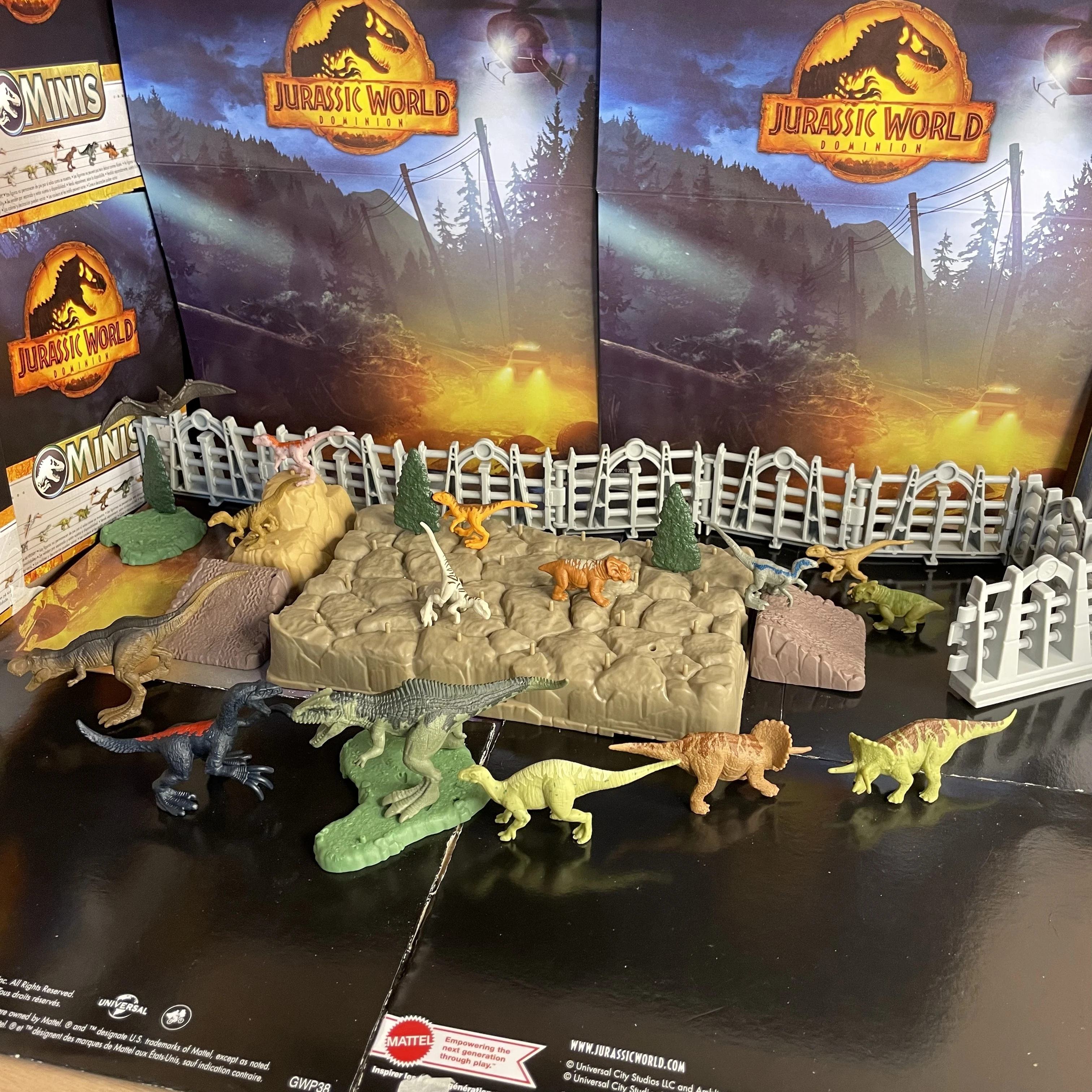 Conjunto de Mini Dinossauros – Jurassic World – Dominion