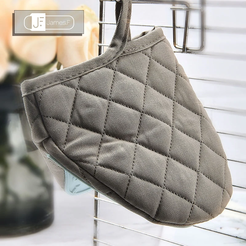 Silicone Cotton Oven Gloves insulation non slip thickening for kitchen cooking microwave oven silicone oven gloves