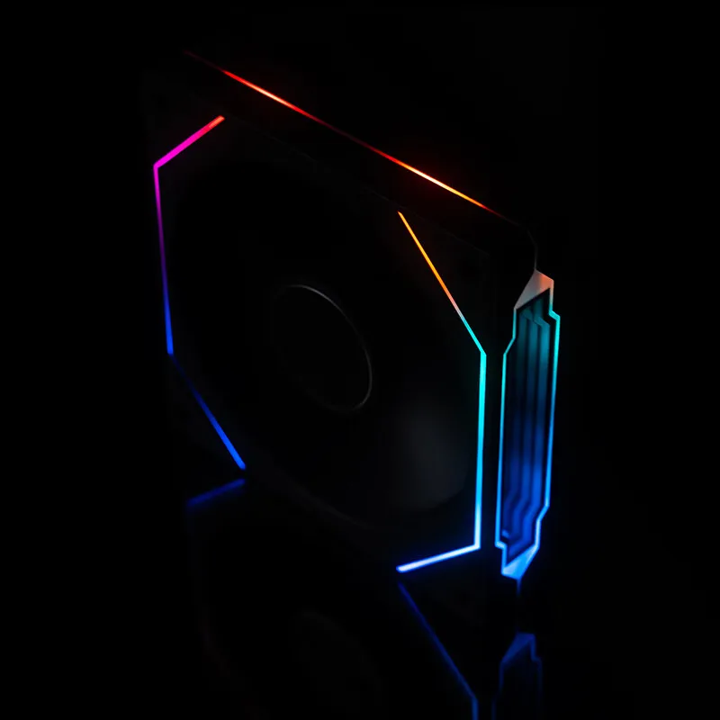 UPSIREN PRISM ARGB 12CM High-Performance Computer Chassis Fan with Dual Mode Selection