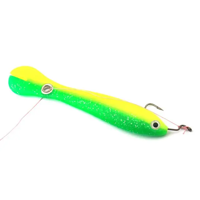 5/10/15PCS Luminous Soft Bionic Fishing Lure Slow Sinking Bionic