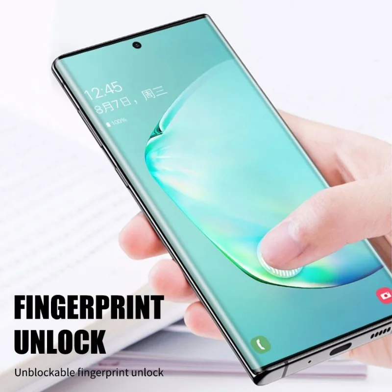 2Pcs Protective Glass For Samsung Galaxy S10 Plus S10E Note 10 Screen Protector For Note 10plus 10 Lite S10 E Safety Glass Film