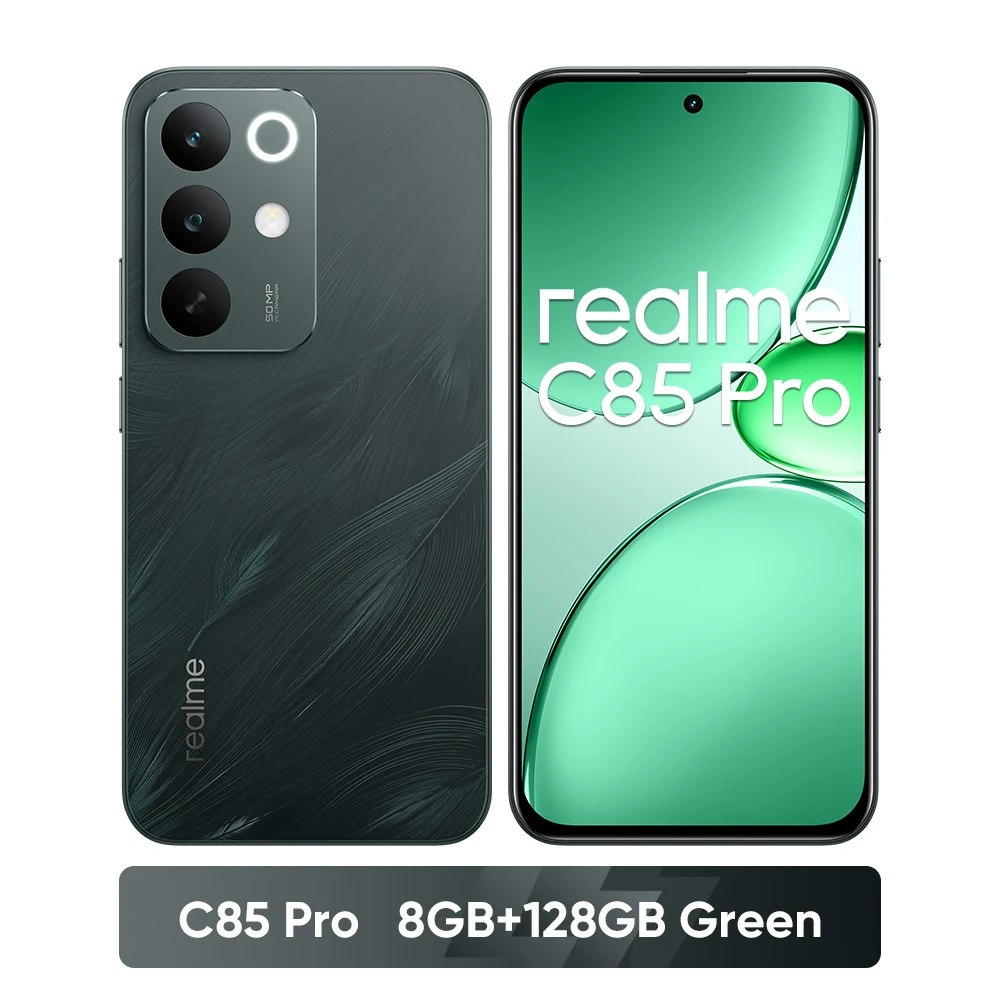 هاتف ذكي Realme C85 Pro بطارية NFC 7000 مللي أمبير...