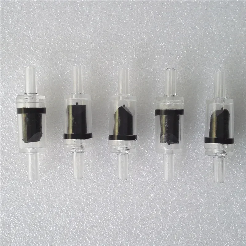 5pcs 3 Colors Fish Tank Aquarium Air Pump Check Valve One Way Non-Return Check Valve Aquarium Co2 System Air Pump