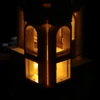 12PCS 1x1 Dot Water Lamp Compatible Building Blocks Decorate  House Automobile Garden Lawn 8 Modes Lighting DIY 2