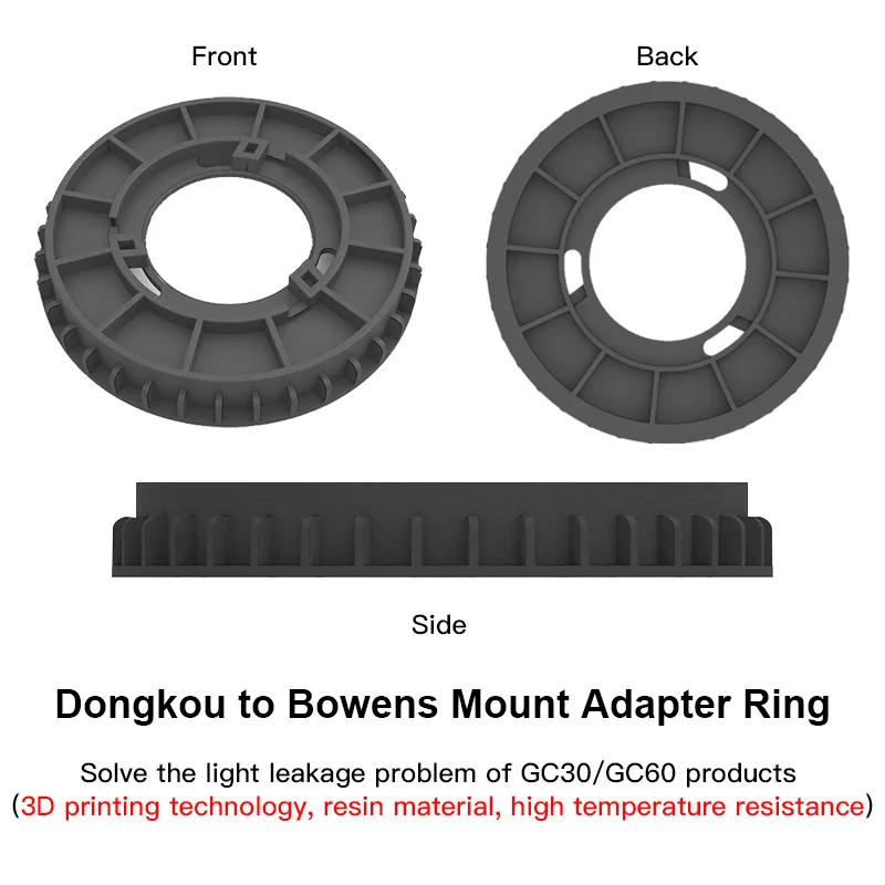 Accessories Standard Reflector Diffuser Sock Remote Control 135mm Chuck Flip Softbox Adapter Ring Charger For INKEE GC30 GC60