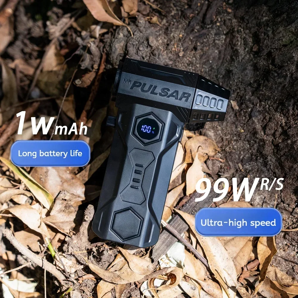 X11 프로 맥스 강력 터보 제트 블로워 990000RPM 75m/s 초강력 바람 10000mAh 브러시리스 휴대용 충전식