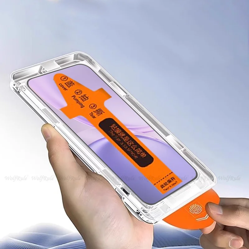 Premium Tempered Glass Screen Protector - Full Cover, 9H Hardness, Dust-Free