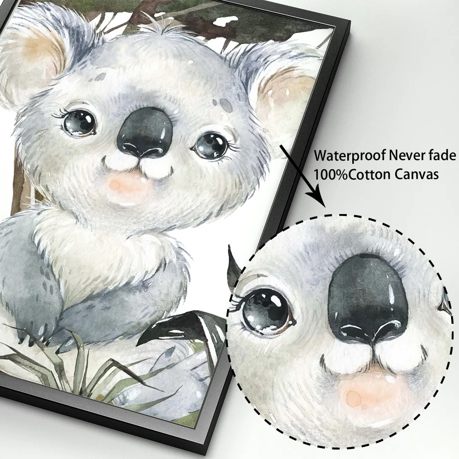 Wall Art Print, Koala in Tub Printable Wall Art, Koala art,koala in a  toilet