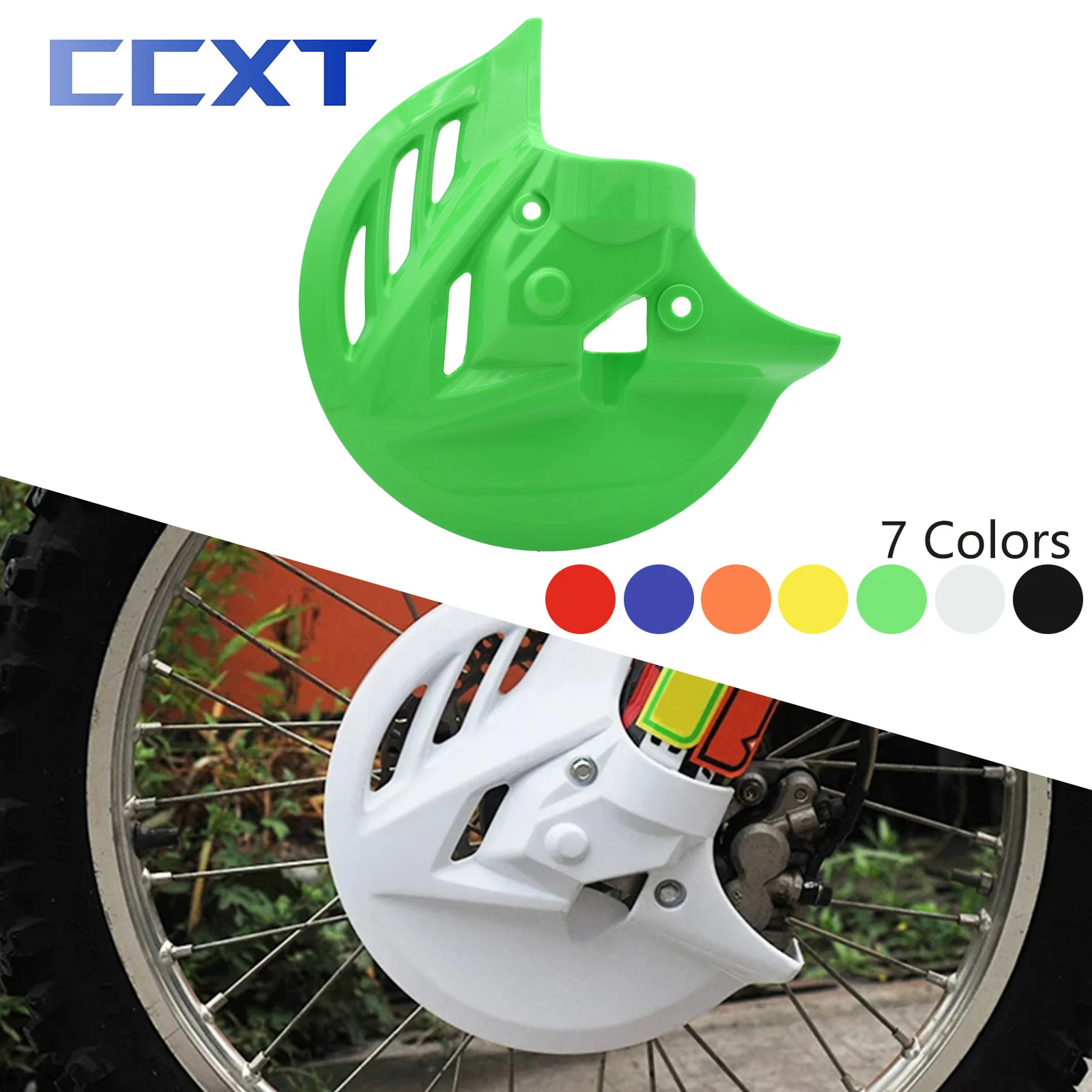 

For Honda CRF 250R 250RX 250X 450L 450R 450RWE 450RX 450X Plastic Protection Cover Brake Disc Protective Rear Brake Disc Cover