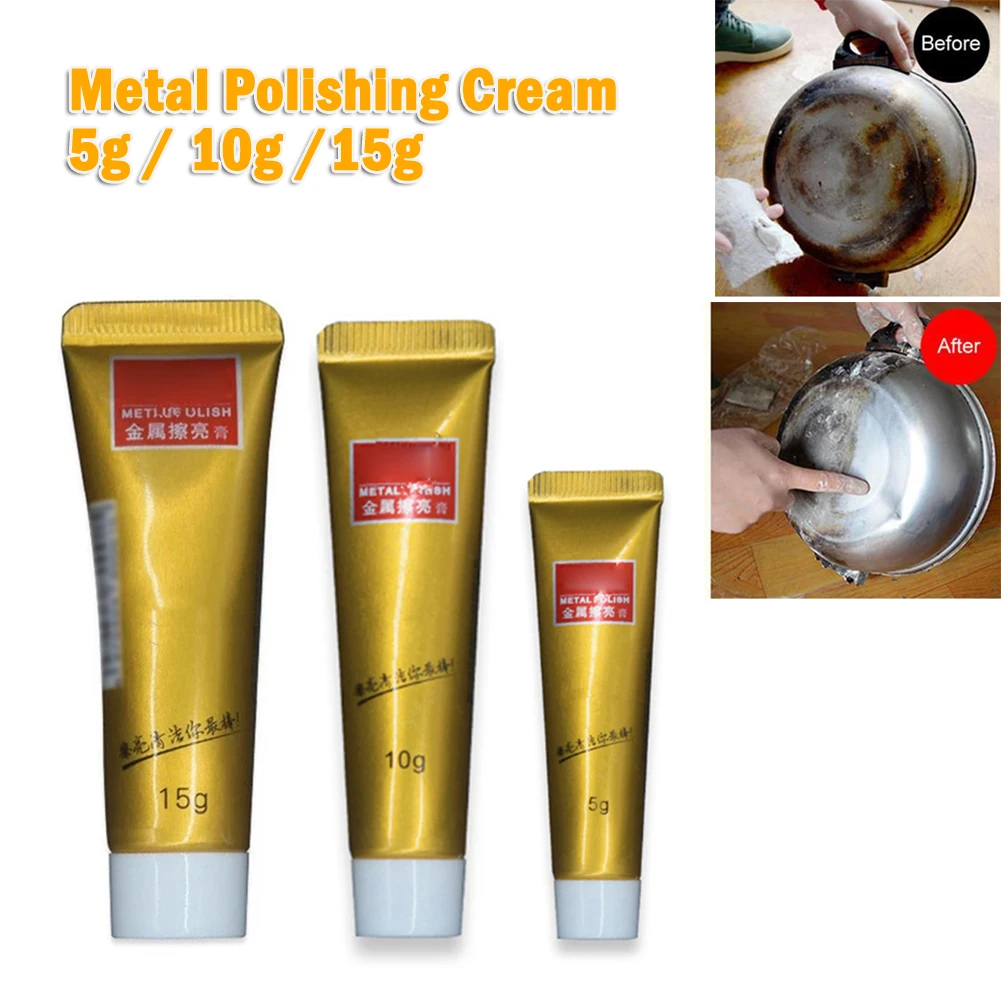 

5g 10g 15g Metal Polishing Cream Polishing Wax Mirror Stainless Steel Ceramic Watch Polishing Paste Cleaning Cream Rust Remover