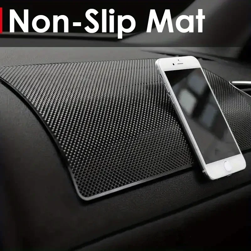 Car Panel Non Slip Mat Sticky PVC Pads Sunglasses Holder Heat Resistant Phone Holder non slip mat
