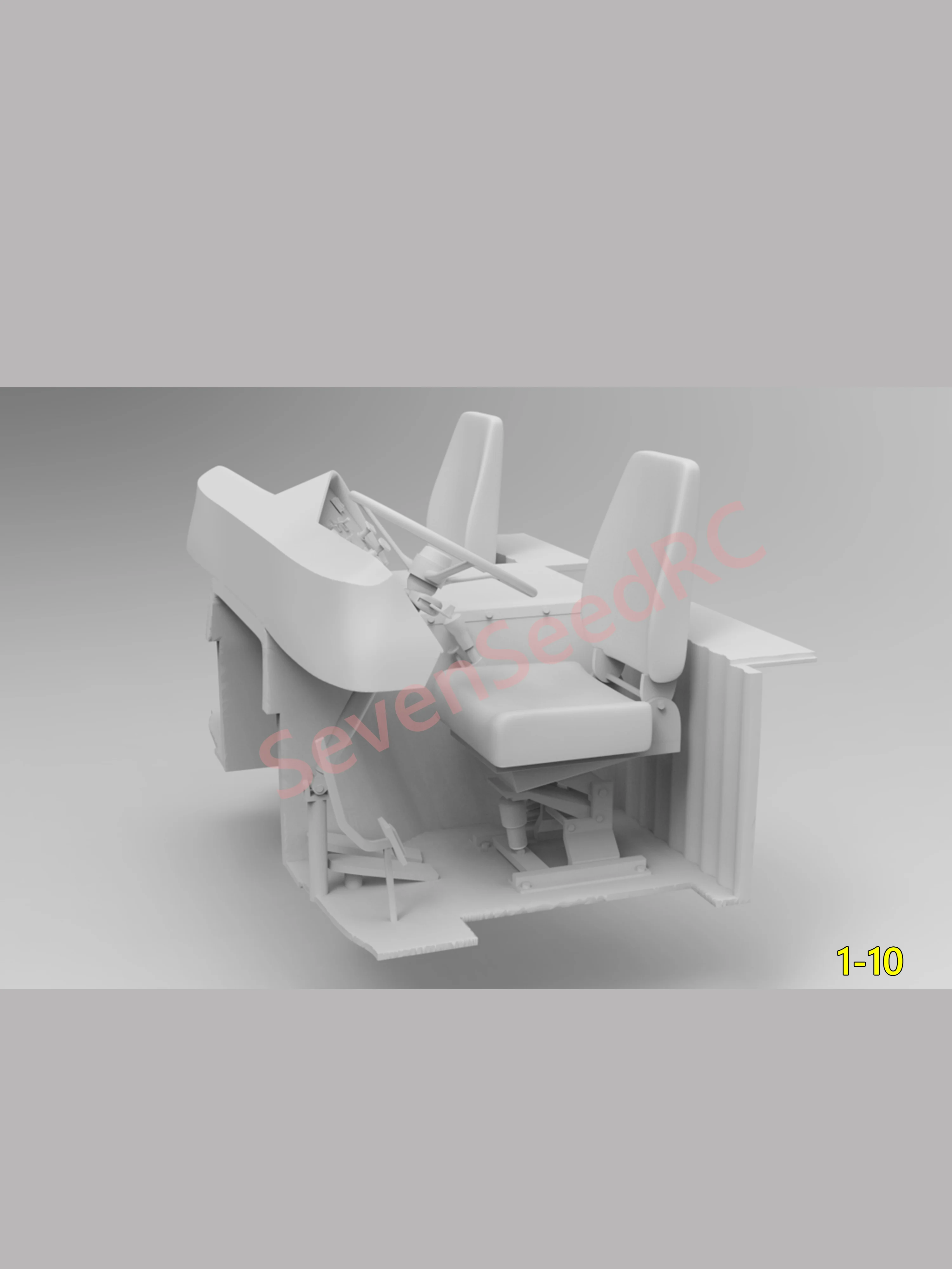 3d Print Truck Cab Kit International Transtar 1/14 For Fmx Static Dot Model JDM Tamiya Lesu Lxy Scaleclub 6