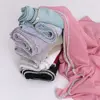 Bling Rhinestone Bubble Chiffon Hijab Shawl Solid Color Veil Beach Sunscreen Headscarf Outdoor Windproof Head Wrap 5
