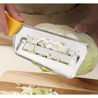 Trancheuse à chou en acier inoxydable, trancheuse à chou multifonctionnelle avec poignée, adaptée pour trancher le chou et les légumes 5