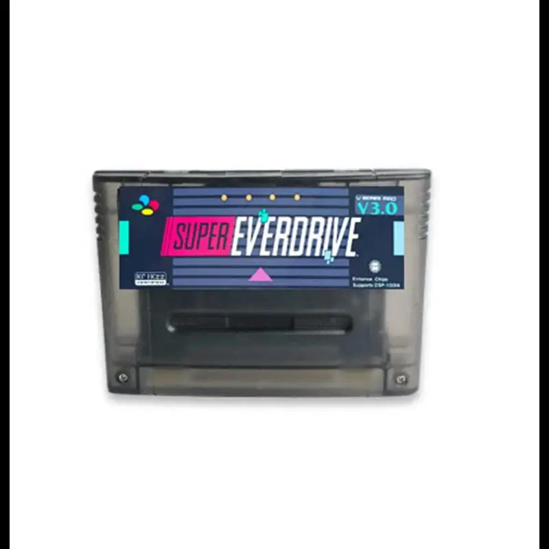 

New DIY SNES 3000 in 1 Game Cartridges DSP Rev 3.0 version for Everdrive snes JP/EU/US NTSC Edition 16-bit Game Console