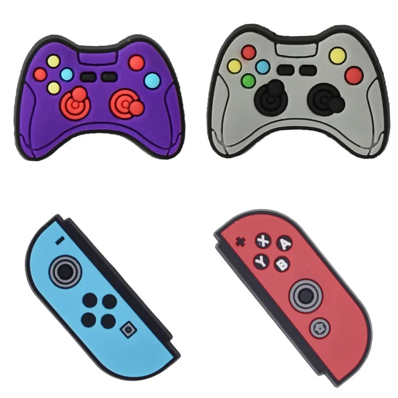 Game-Themed Shoe Charms for Crocs - Fun Sandal Accessories & Unique Shoe Decorations