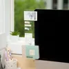 Sticky Note Holder 30 X 8 X 2cm Memo Board Office School Tiny Storage Transparent Wear-resistance Acrylic Creative 3