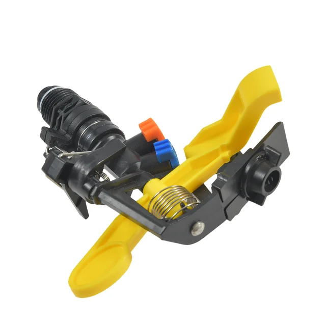 1 Pc Double Outlet Rocker Fúvóka 360 Fokos Forgó Sugárhajtású Mezőgazdasági Kert Öntözés 1/2 & Quot - Image 4