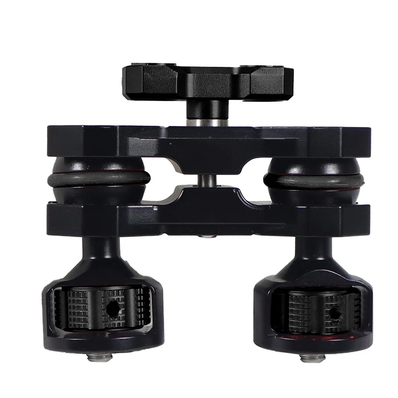Magic Arm 360-Grad-Drehung Dual Ball Head Cilp Arri Pin 1/4 3/8 M5 Griffschraubenadapter für Sony A7C Fuji XT4 Kamerakäfigverlängerung – Detail 34