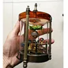 Antique Clocks, European Clocks, Classical Mechanical Watches, Pure Copper Fun Series Grasshopper Pocket Watches 1