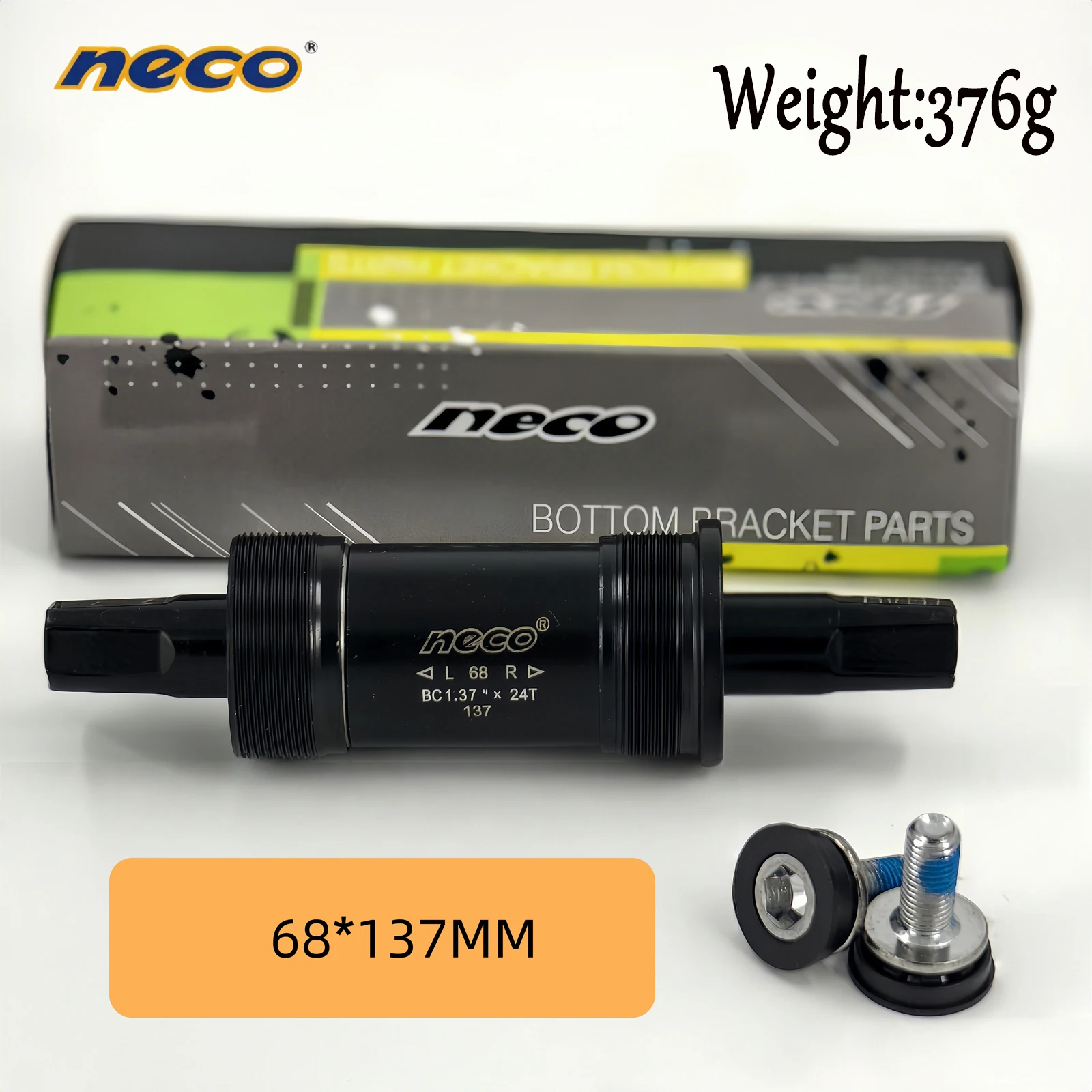 Neco دراجة مربع مدبب الخيوط أسفل قوس BSA BB68 مختو...