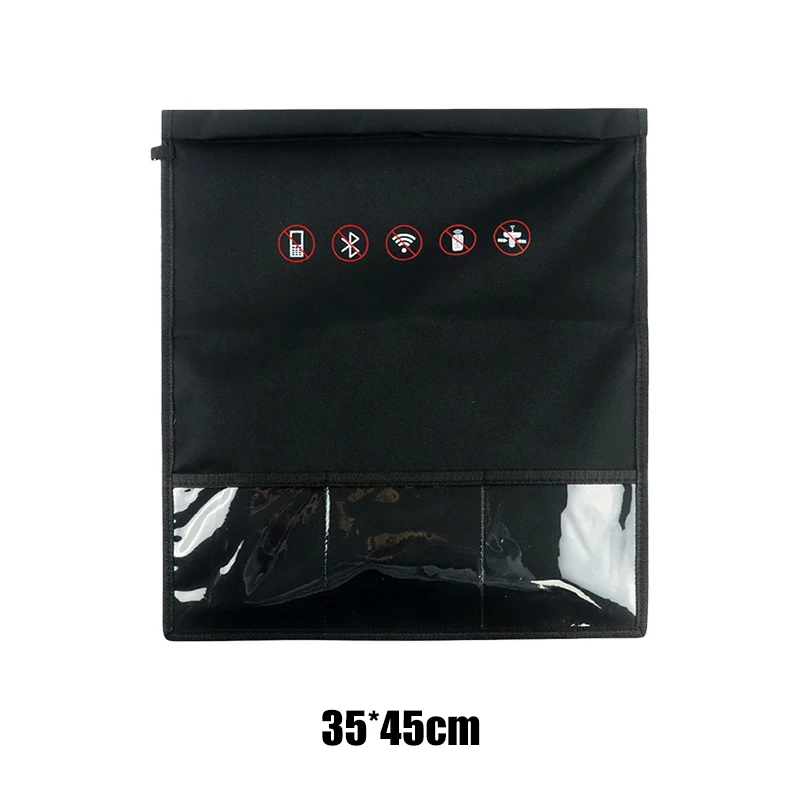 Fireproof Waterproof Anti-Hacking Signal Blocker Pouch