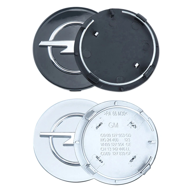 Wheel Center Caps 4pcs Auto Parts Hub Cap 58mm 64mm Tire Center Cap Rim Plastic