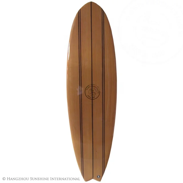 

Epoxy Wood Funboard Epoxy Woody Fish Tail Surfboards