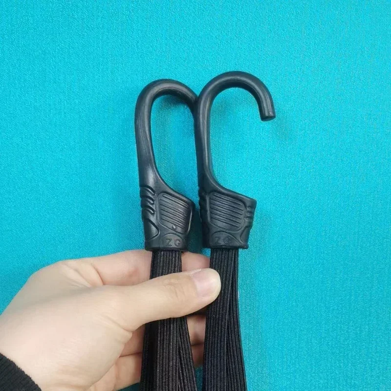 Motorcycle Luggage Strap Universal 60cm Motorcycle Luggage Strap Moto Helmet Gears Fixed Elastic Buckle Rope High-Strength Retractable Protective