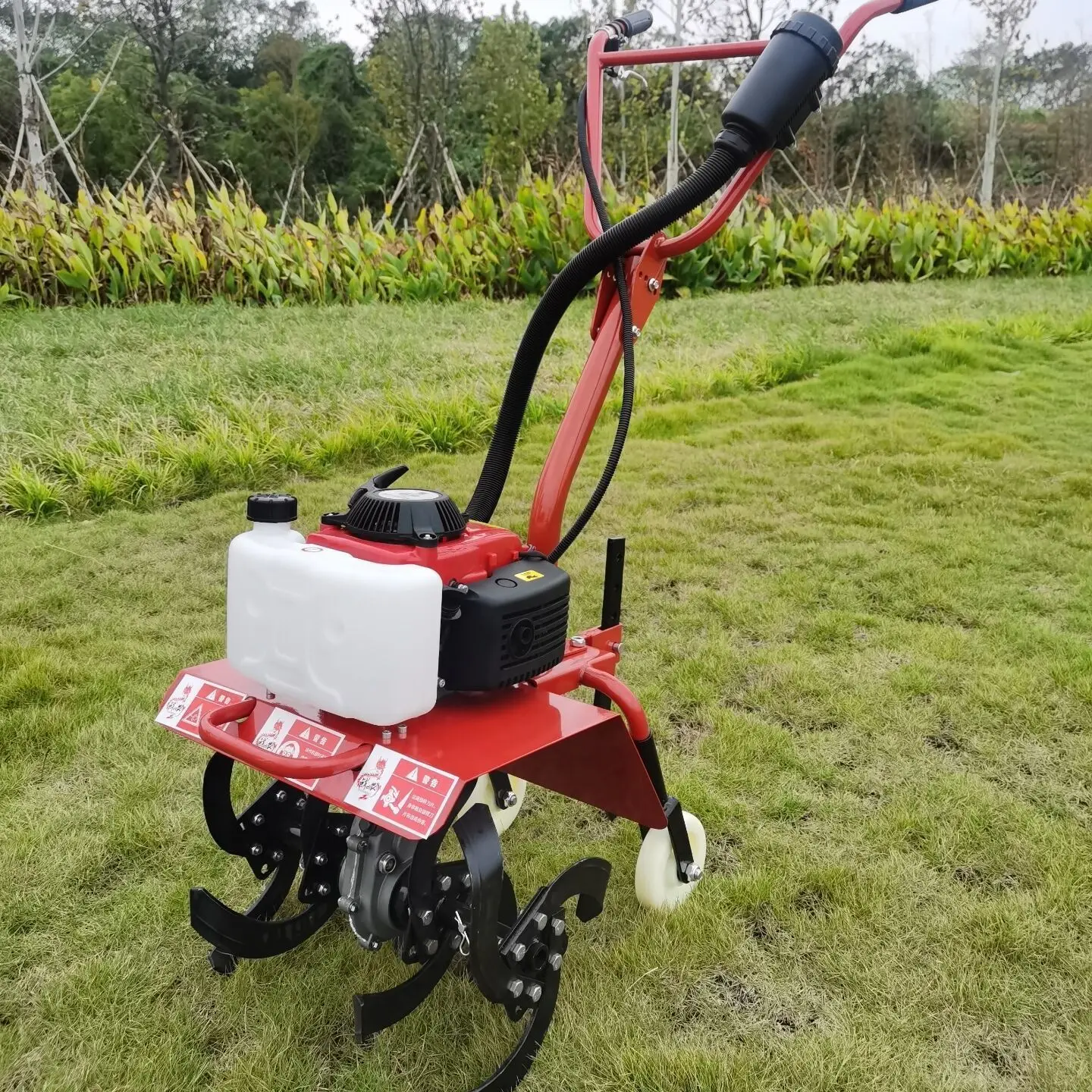 

Orchard Greenhouse Small Multi-Purpose Tiller Gasoline Farmland Weeding and Ditching