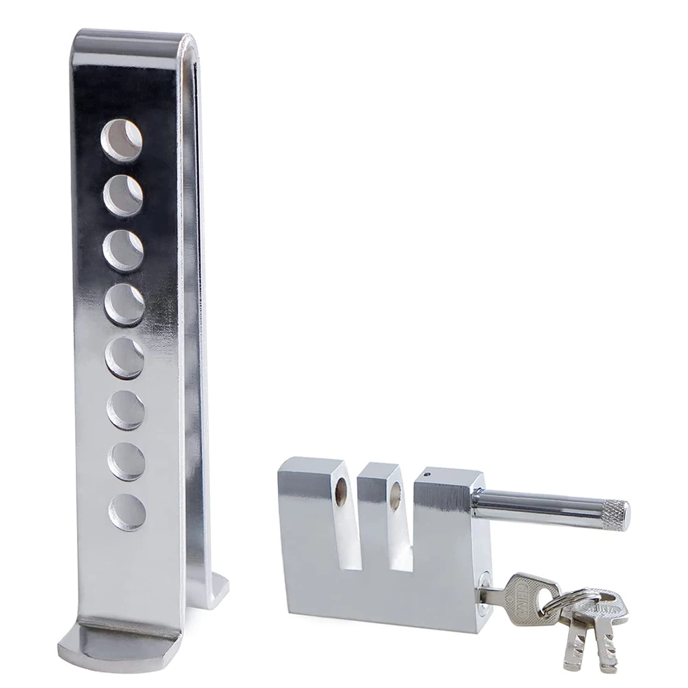 8HolesBrakePedalCarLockClutchLockTrailerLockAutoThrottle